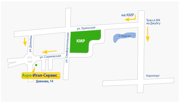 Карта проезда